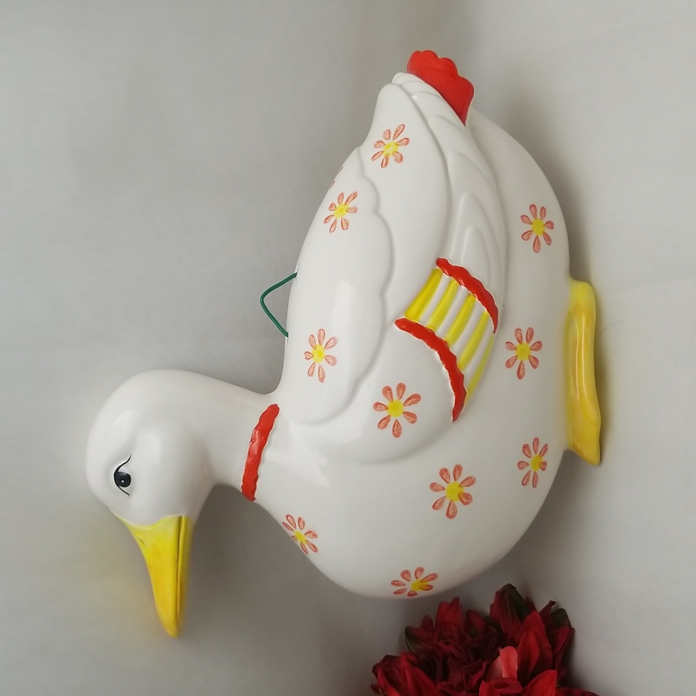 Ceramic Duck Wall Hanging
